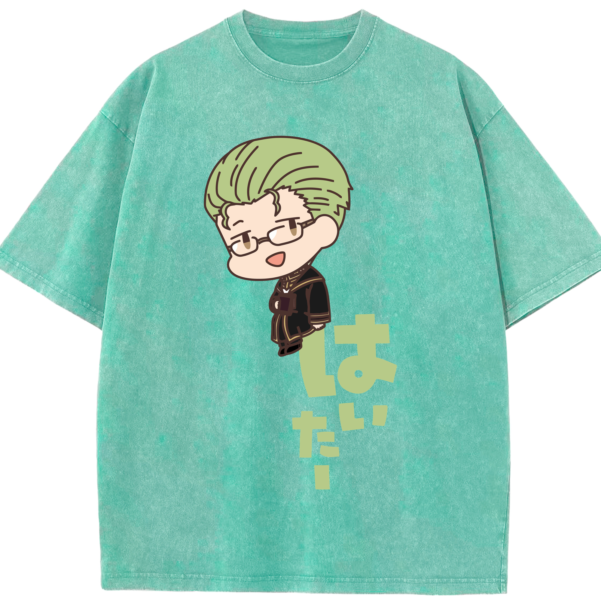 （画像用） 葬送のフリーレン Frieren 綿100% ヴィンテージ風 半袖Tシャツ（フロントプリント）